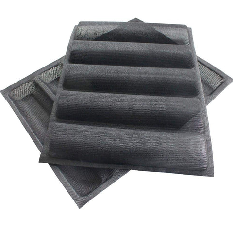 FETESUR 5-loaf baking mat fits home kitchens for versatile loaves.