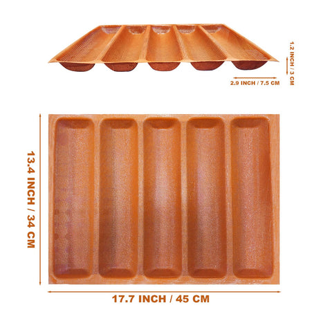 FETESUR sandwich mold bread pan enables easy release and uniform slices.