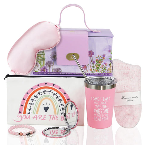 Fethwoin eye mask gift set for restful nights and travel