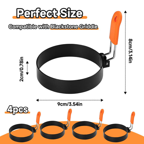 Fevbcnrj portable griddle accessory ideal for camping and home breakfasts.