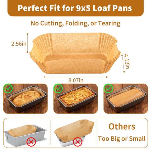 Fevbcnrj pre-formed liners for quick pan setup