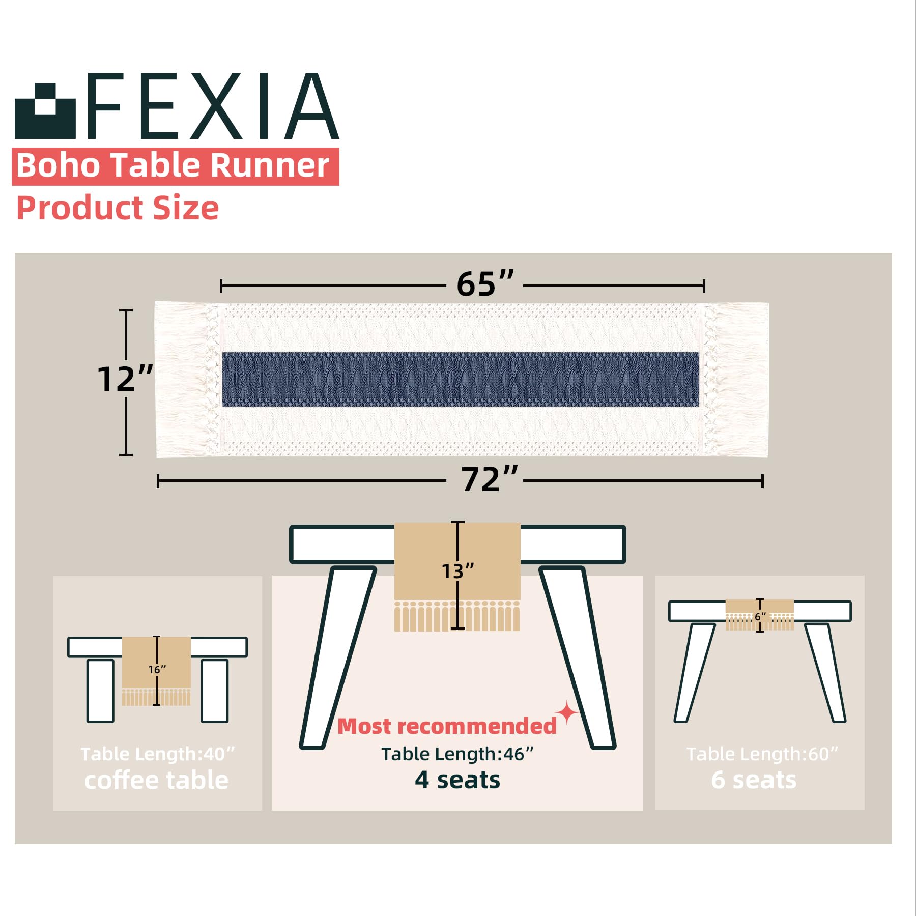 FEXIA macrame close-up highlights intricate knots and natural fibers.