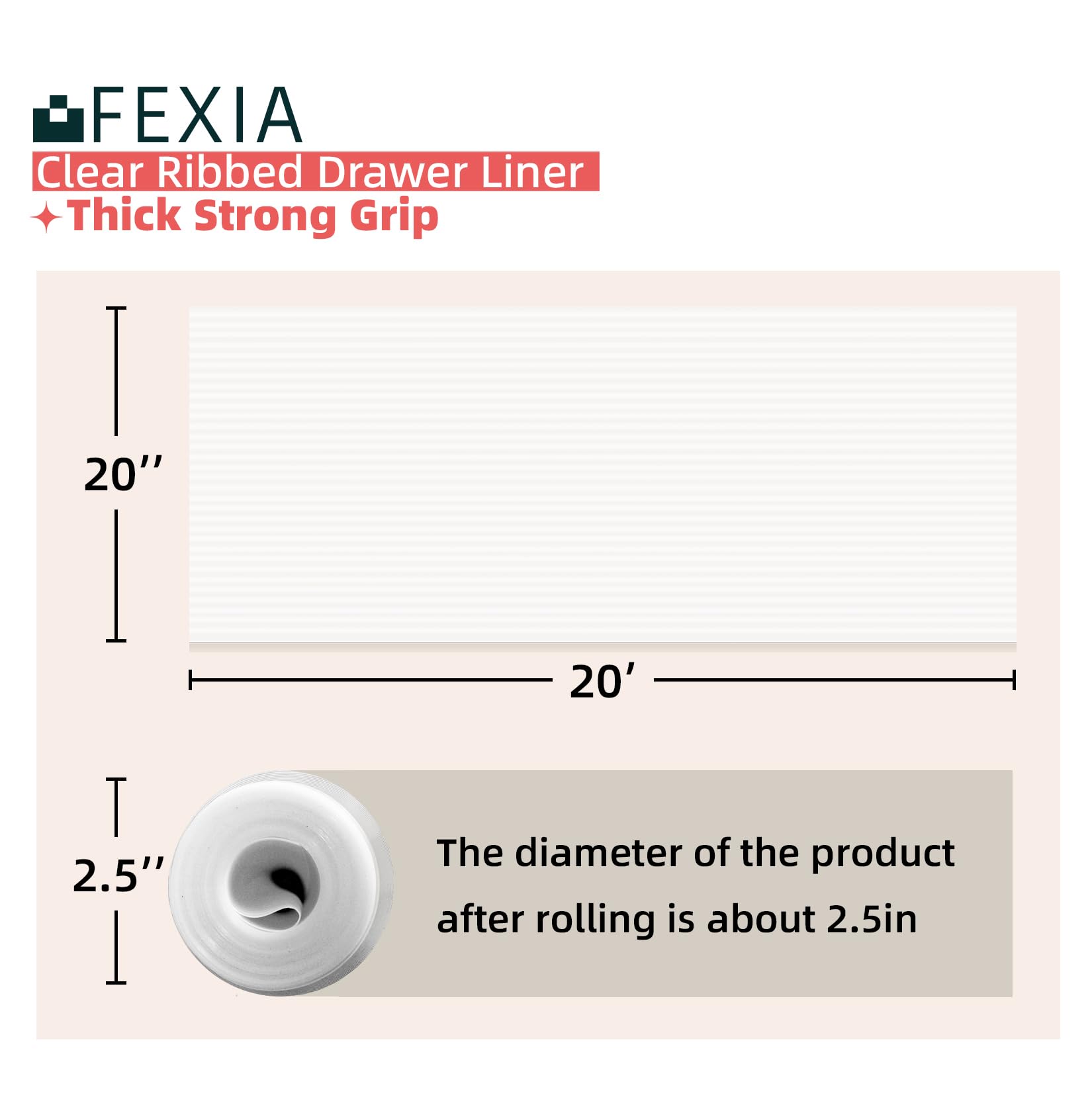 FEXIA cabinet liner waterproof protects surfaces from spills in kitchen cabinets