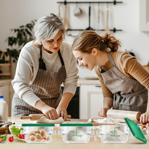 FeyBuosk durable food-grade material offers sturdy, easy-to-clean storage