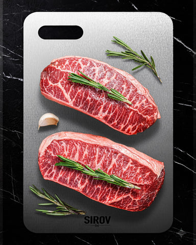 FGJ Katuchef titanium board food-safe surface for meat and veggies.