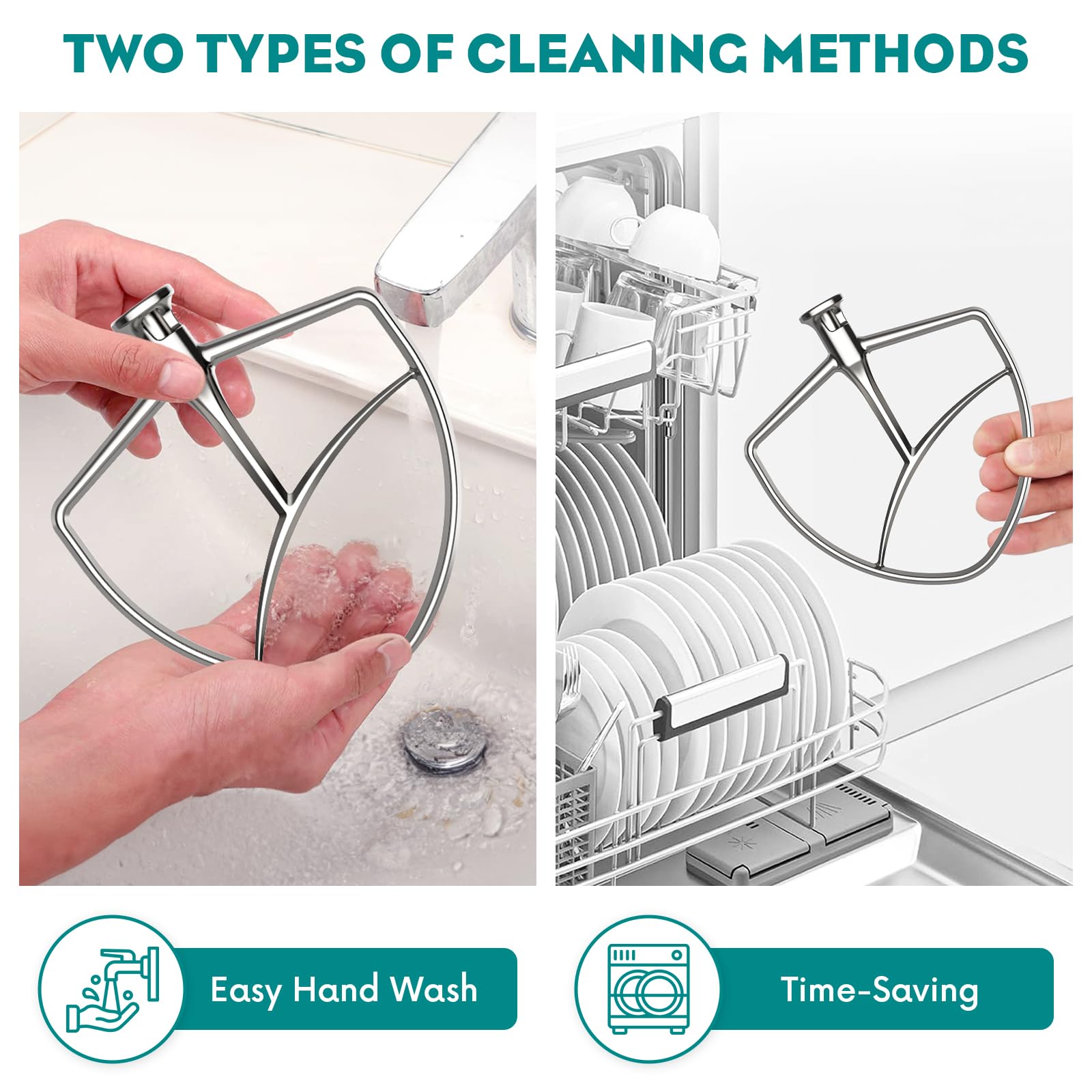 Fgreeble efficient mixing aids with bread and cake prep, reducing effort.