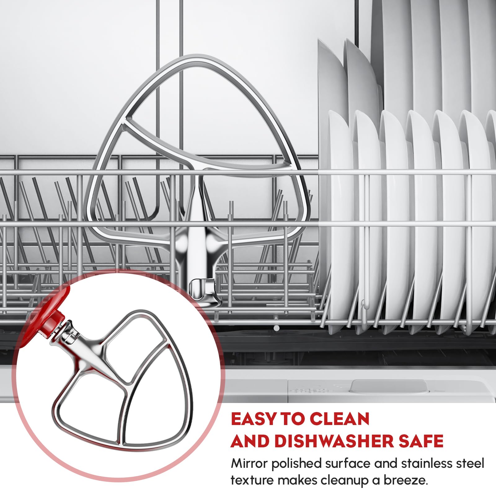 Reinforced frame and safety clasps prevent wobble.