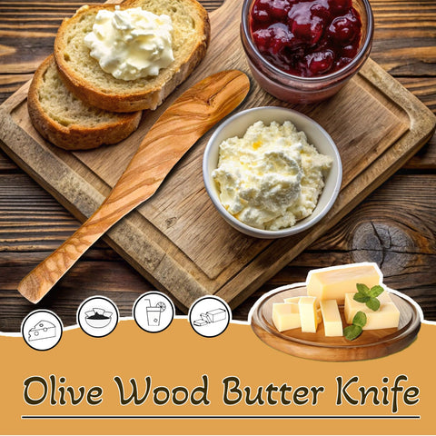 FHUMMYBT jam-spread knife making it easy to dollop and swirl preserves.