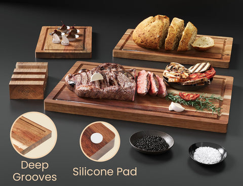 Fibogollo stand holder keeps boards organized and within reach.
