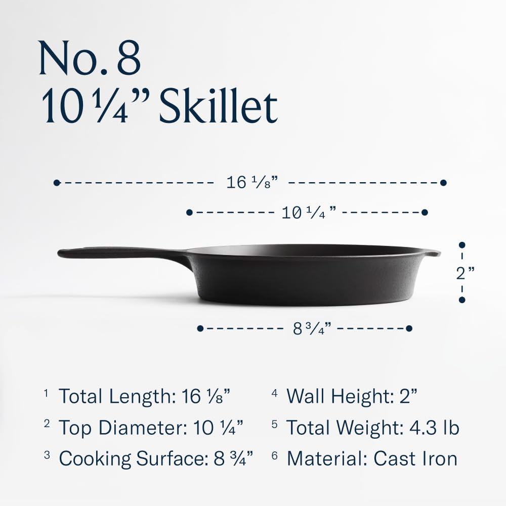 Field Company cleaning kit natural brush demonstrates gentle cleaning for seasoned surface.