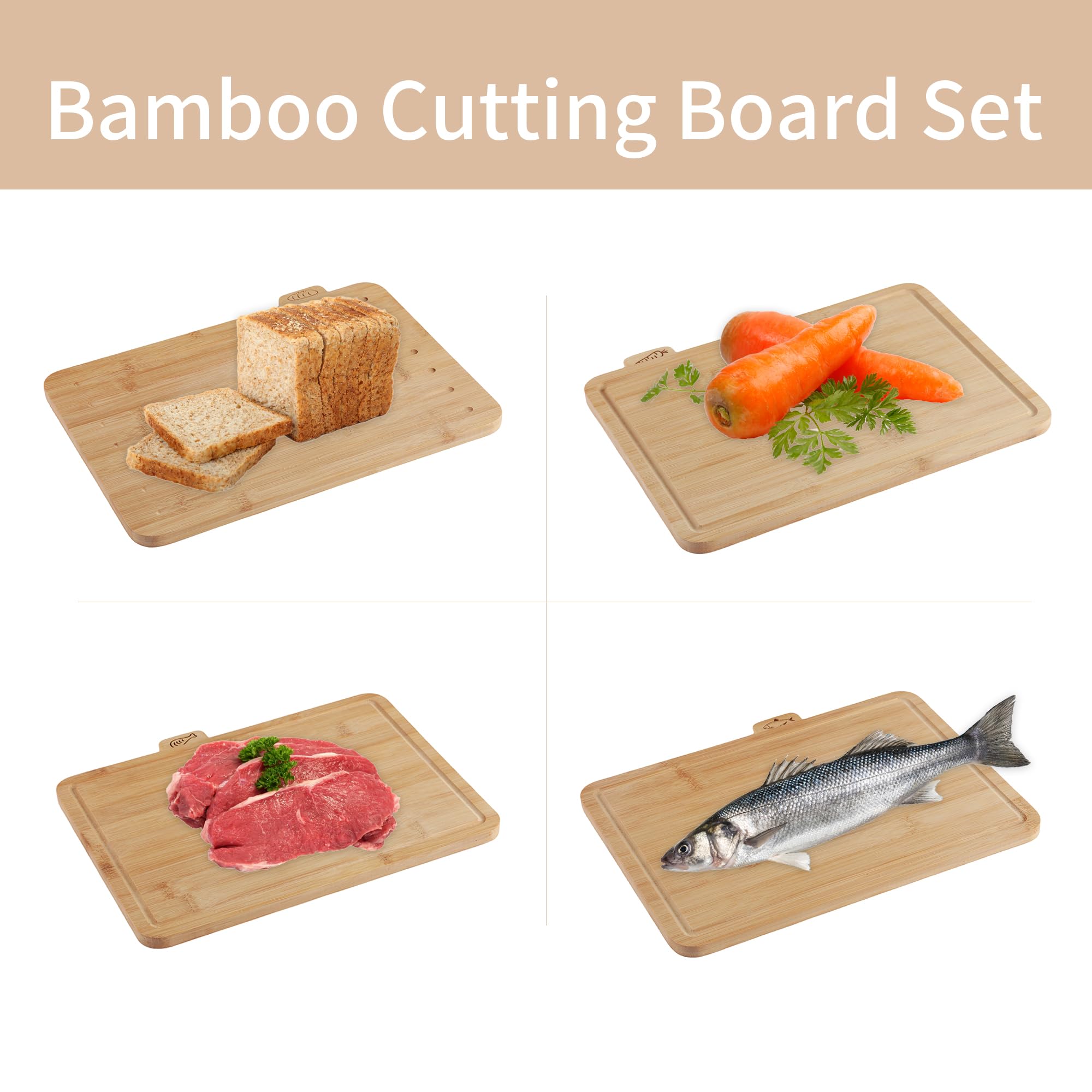 Fiery Chef bread icon board for crusty loaves and crumbs.