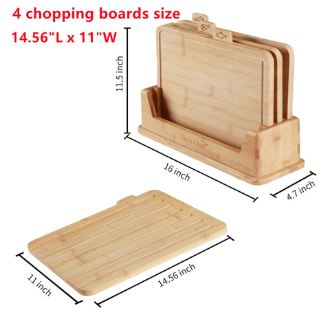 Fiery Chef board with fish icon helps prevent cross-contamination.