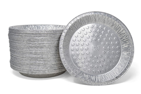 Fig & Leaf 60-pack 9-inch pie pans for versatile baking.