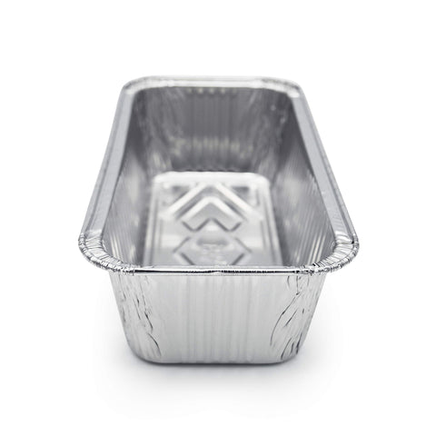 Fig & Leaf eight-and-a-half by four-and-a-half by two-and-a-half inch pans fit standard ovens.