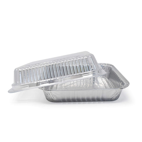 Fig & Leaf plastic dome lid close-up demonstrates secure snap and reliable transport.