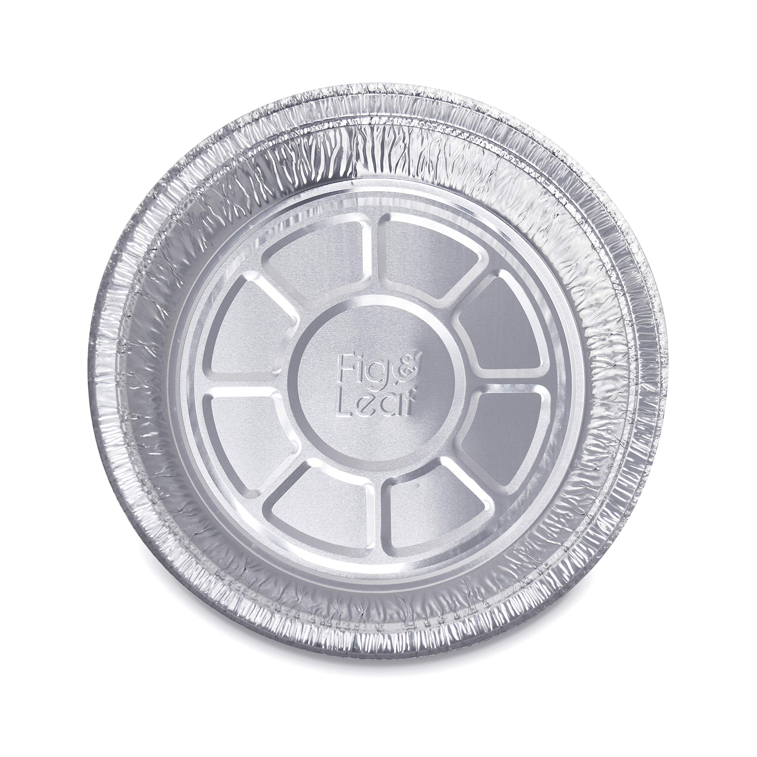 Fig & Leaf pan and lid set suitable for roasting, baking, or freezer storage.