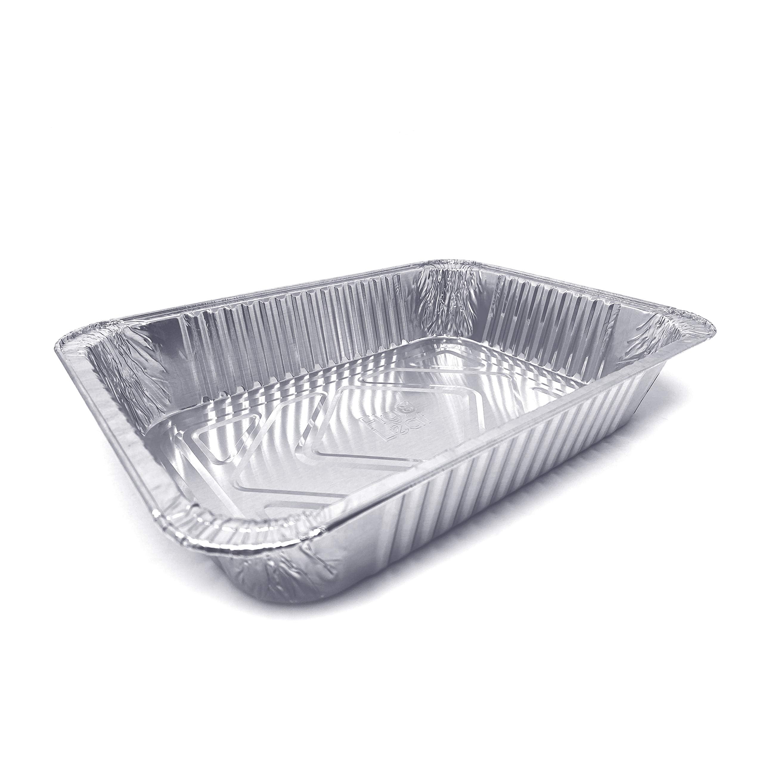 Fig & Leaf disposable pans ensure easy cleanup after busy dinners.
