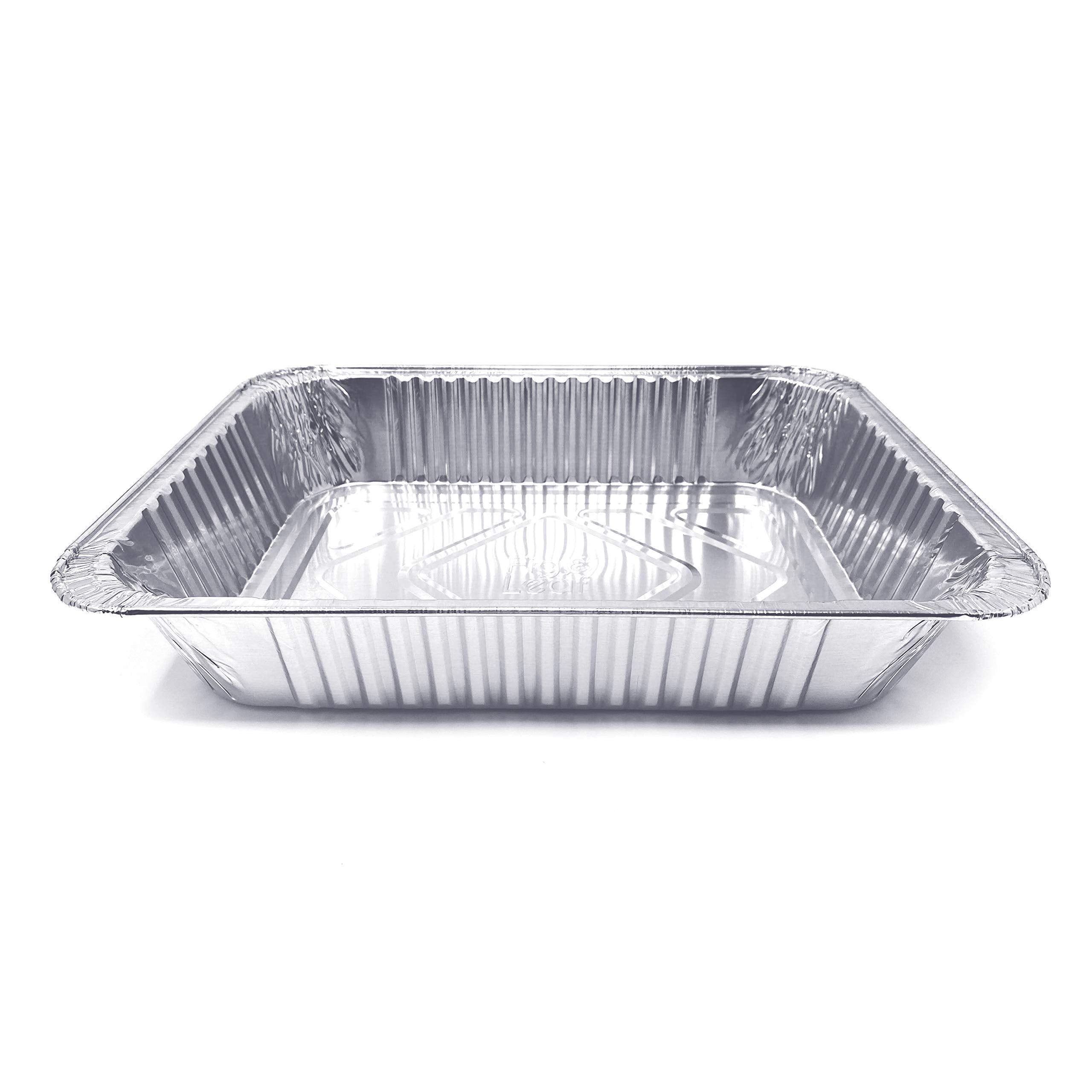 Fig & Leaf versatile pans for meal prep, catering, and on-the-go meals.