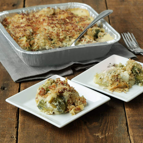 Fig & Leaf versatile foil pan great for lasagna quiche and sides