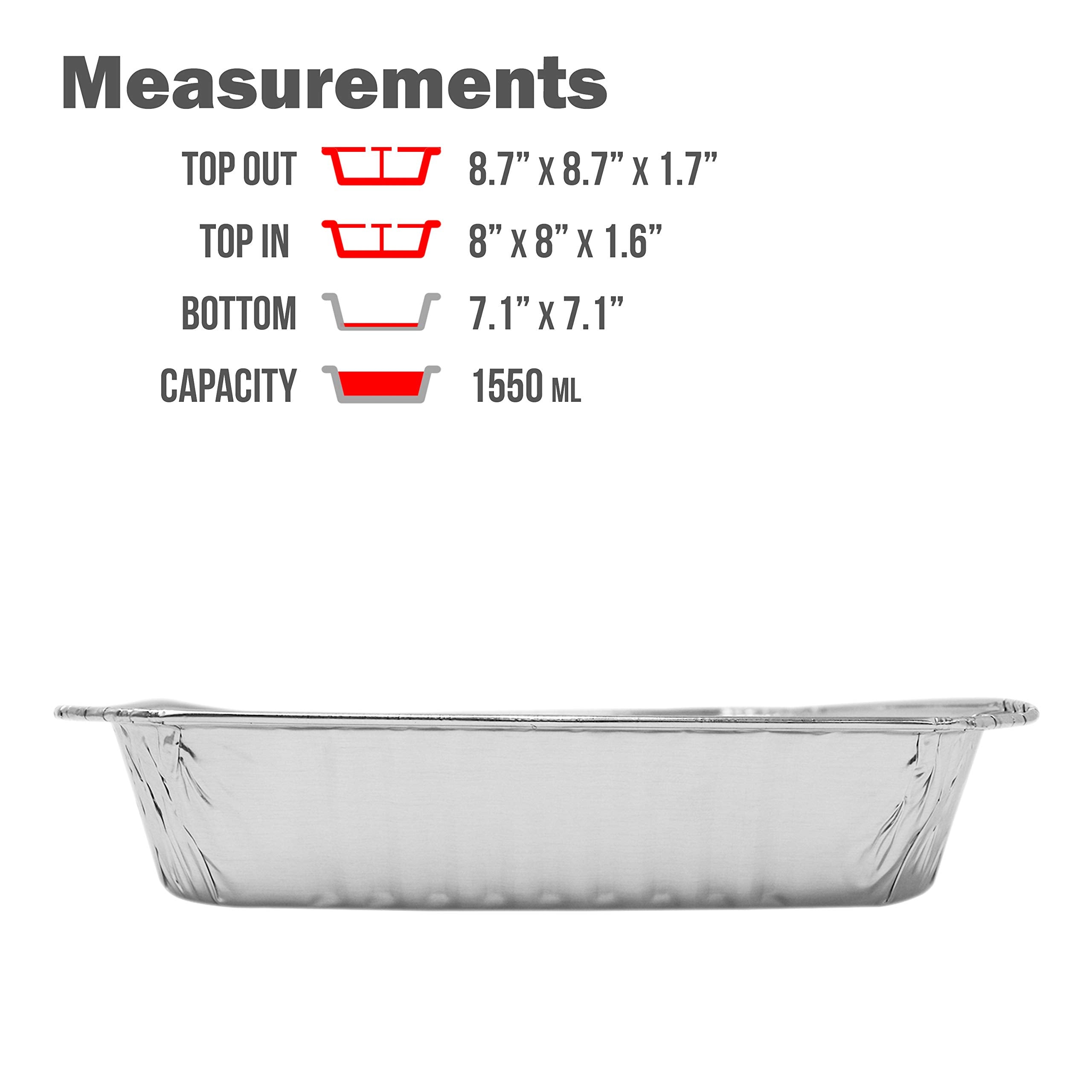 Fig & Leaf stackable pan for convenient storage after use