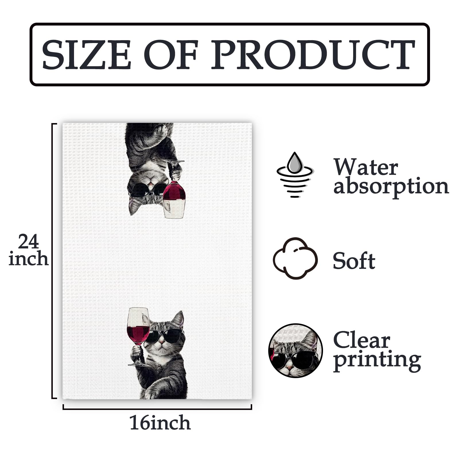 FIicy machine-washable towel offers easy care and reuse.