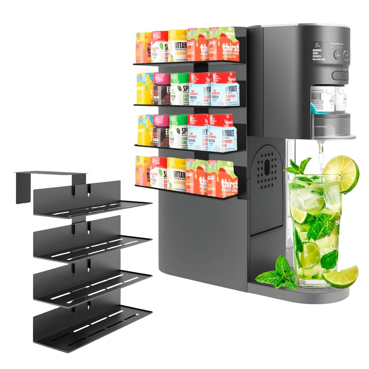 Fijaru flavor pods holder for Ninja Thirsti WC1001 keeps pods organized and accessible.