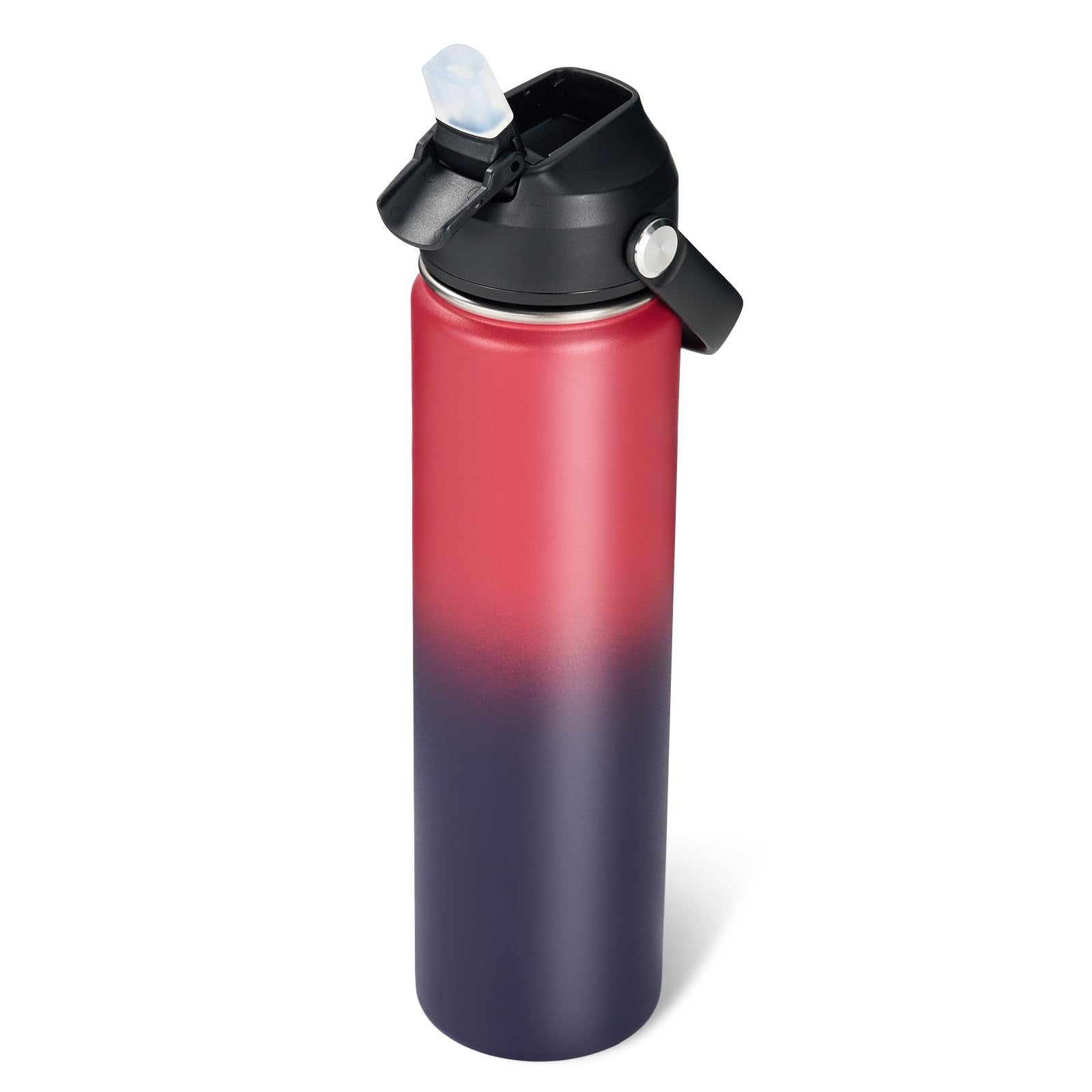 Fijinhom 24oz insulated water bottle with wide mouth for easy filling and cleaning.
