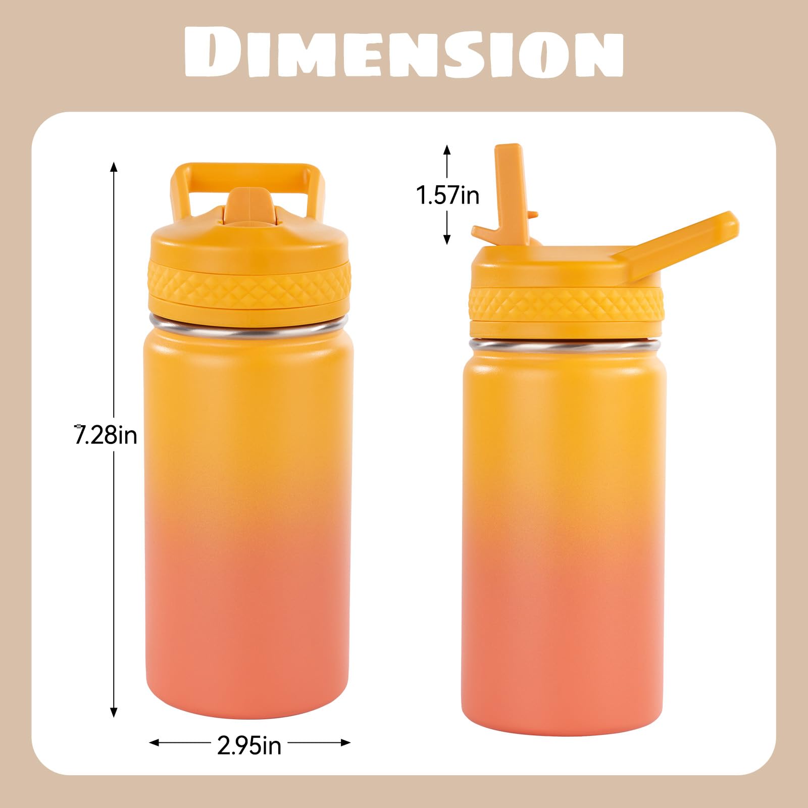 Fijinhom 304 stainless steel body highlights durable construction