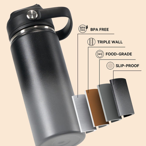 Fijinhom copper-insulation layer helps keep beverages at desired temperature