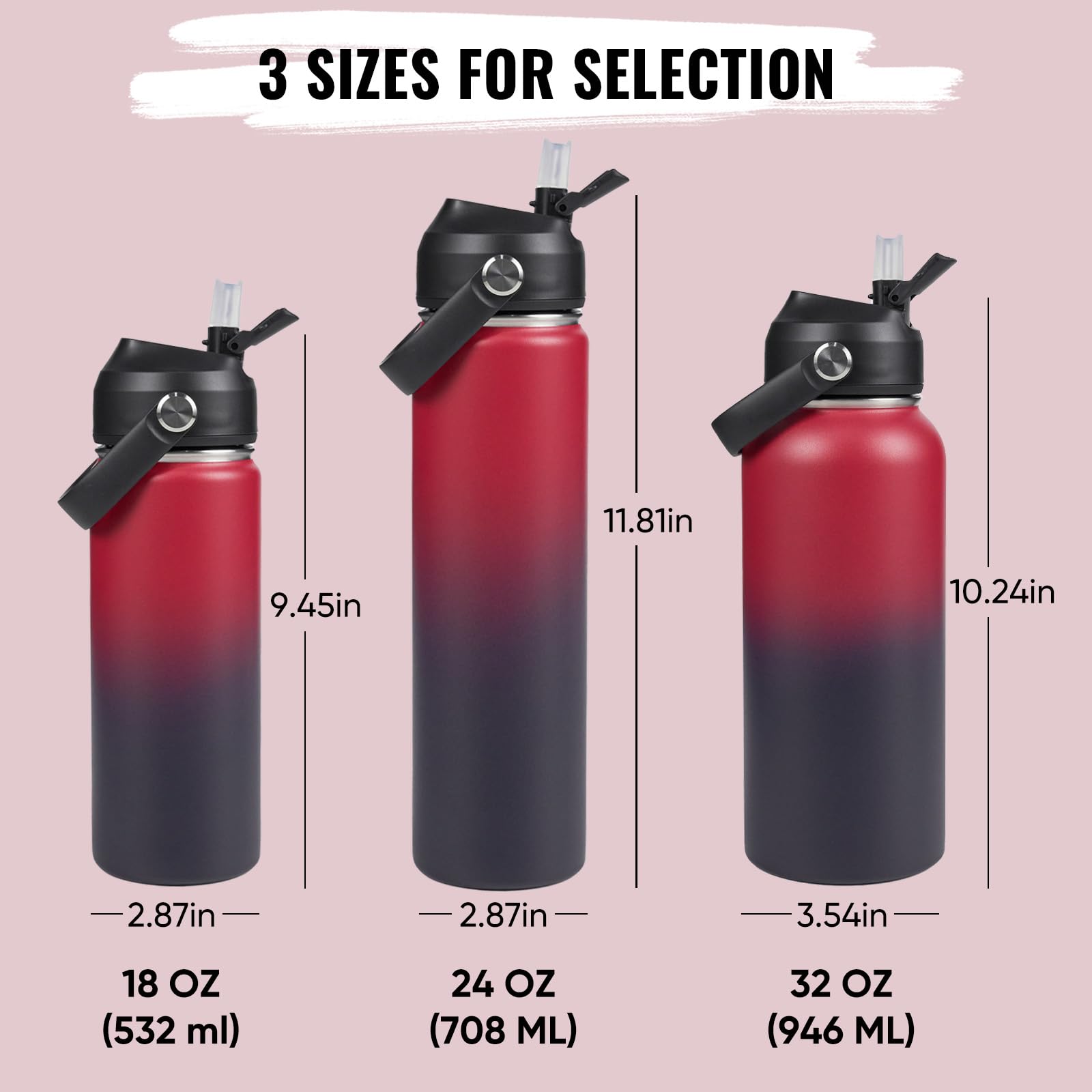 Fijinhom four-layer insulation keeps beverages at temperature outdoors.