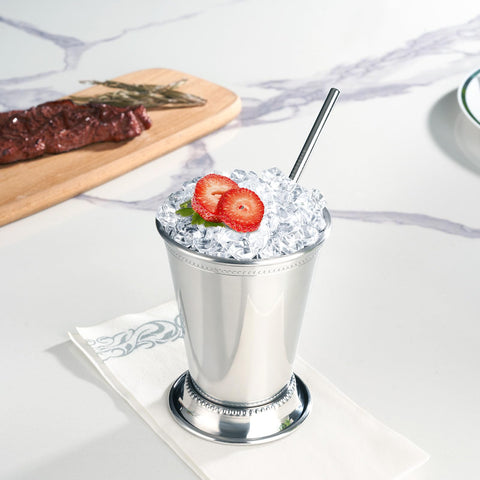 Fijinhom stainless steel julep cups are dishwasher safe for easy cleanup