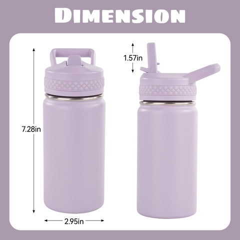 Fijinhom lilac bottle highlighting 304 stainless steel durability for everyday use.