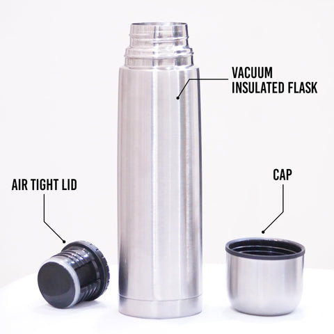 Fijoo BPA-free lid with no plastic lining for clean taste