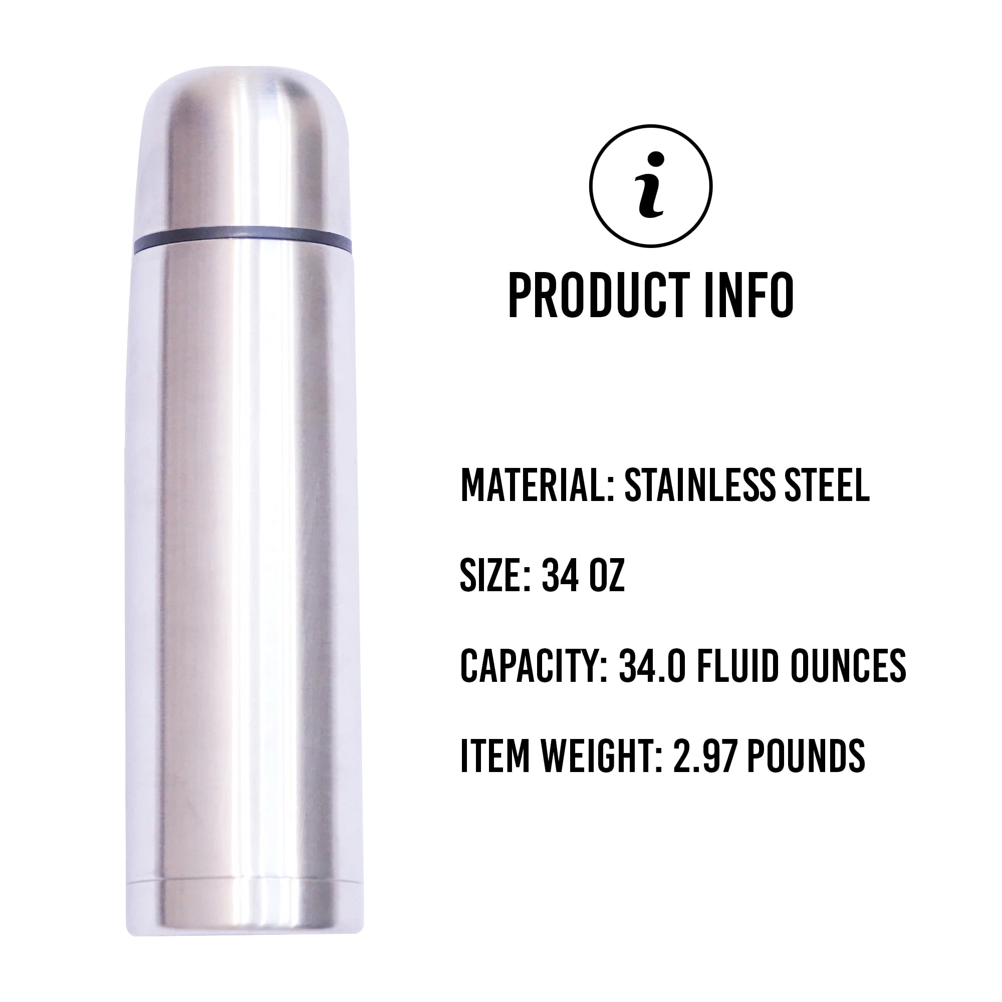 Fijoo durable food-grade stainless steel, no metallic aftertaste