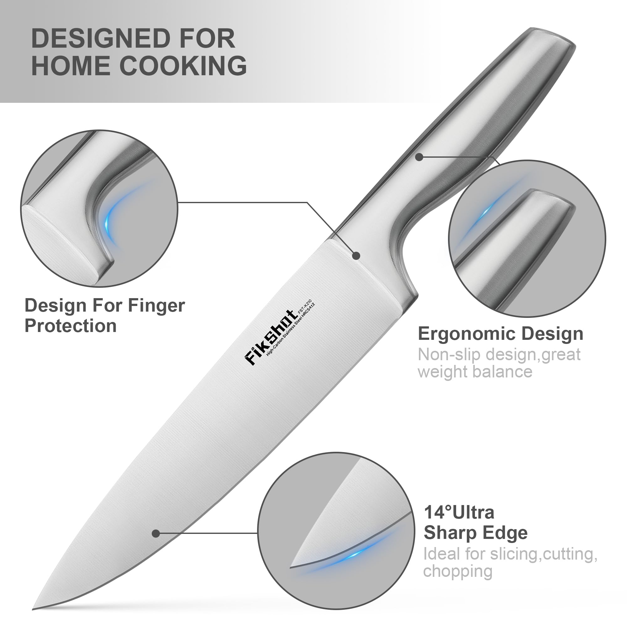 FikShot full-tang construction for balanced control