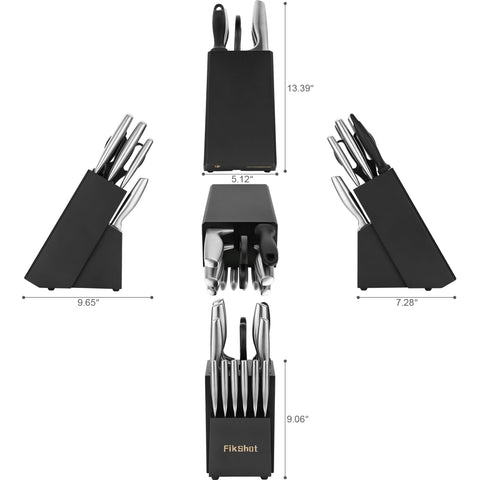 FikShot honing steel included for blade maintenance