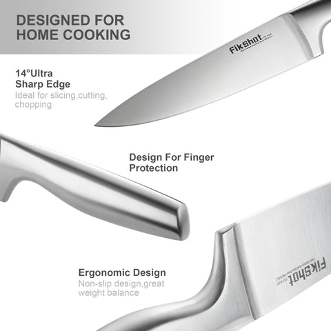 FIKSHOT serrated bread knife slices crusty loaves smoothly