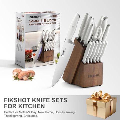 FikShot 5in serrated steak knife ready for juicy cuts.