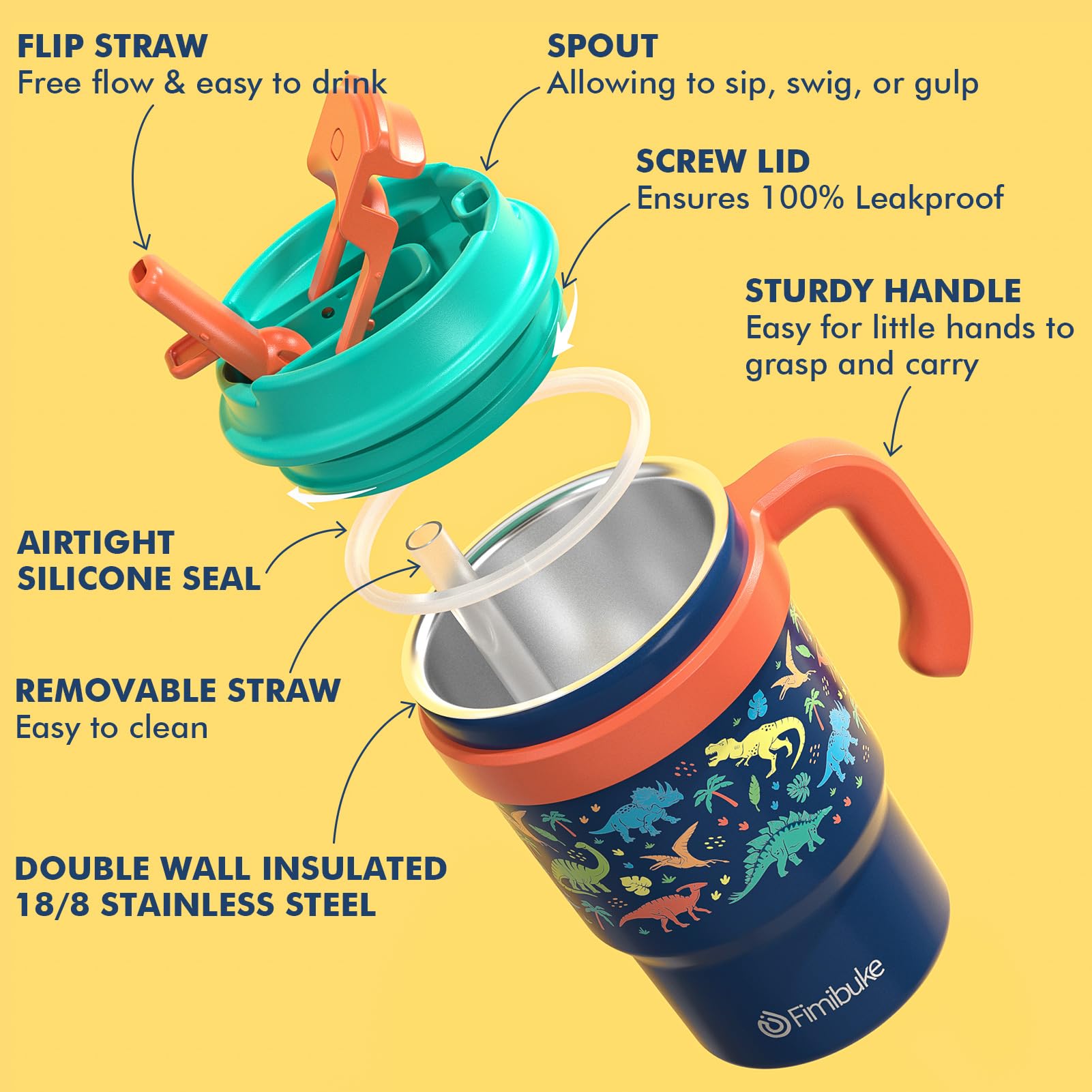 Fimibuke recommended for ages 3 and up for safe hydration.