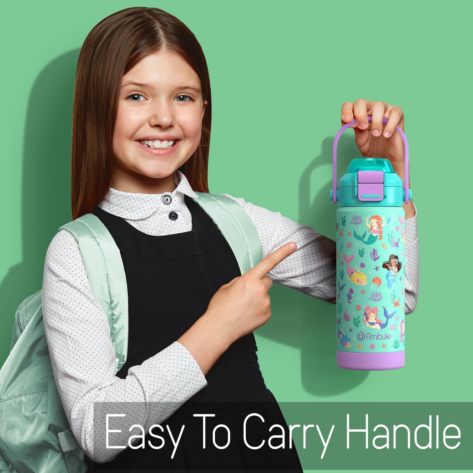 Fimibuke portable handle for easy carrying by kids