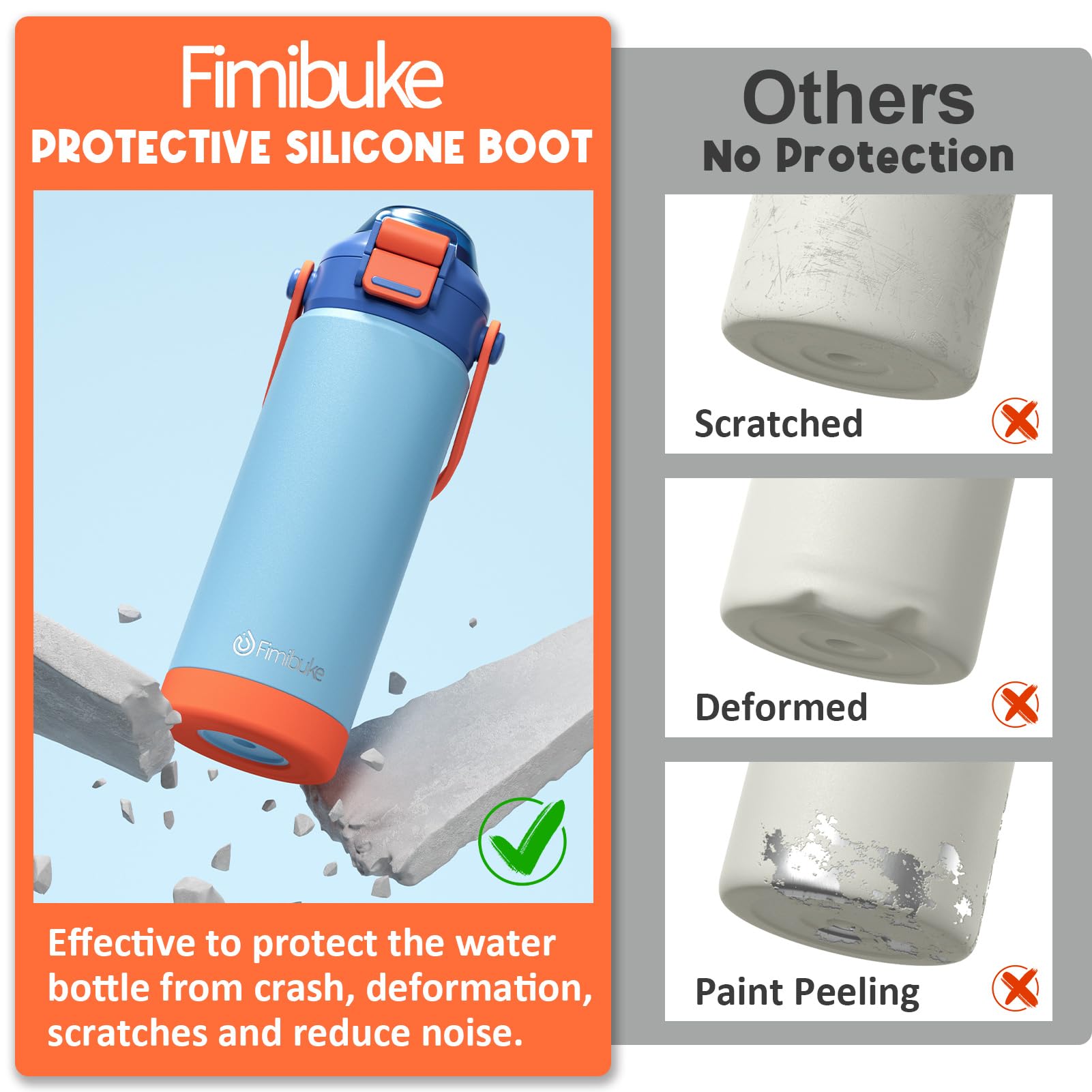 Fimibuke portable handle enables easy carrying on outings