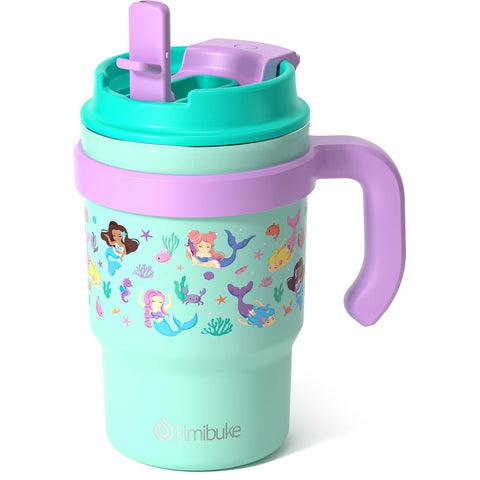 Fimibuke kids insulated tumbler with handle keeps little sips steady and comfortable.