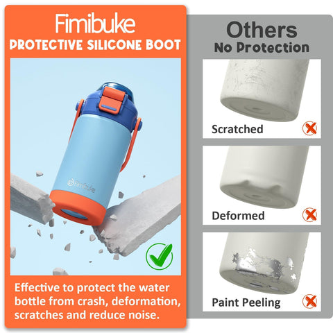 Fimibuke portable handle and silicone boot protect from drops and easy carrying.