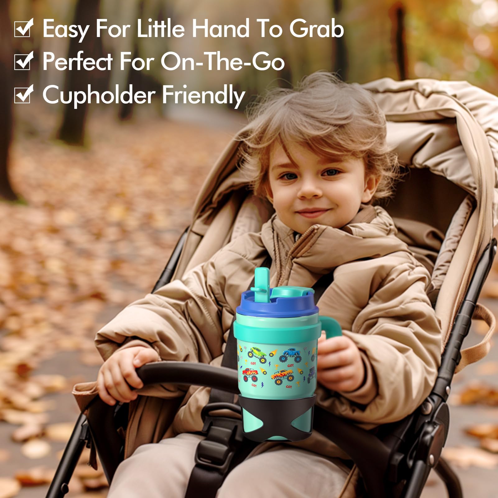 Travel-ready kids cup ideal for school, park, and trips.