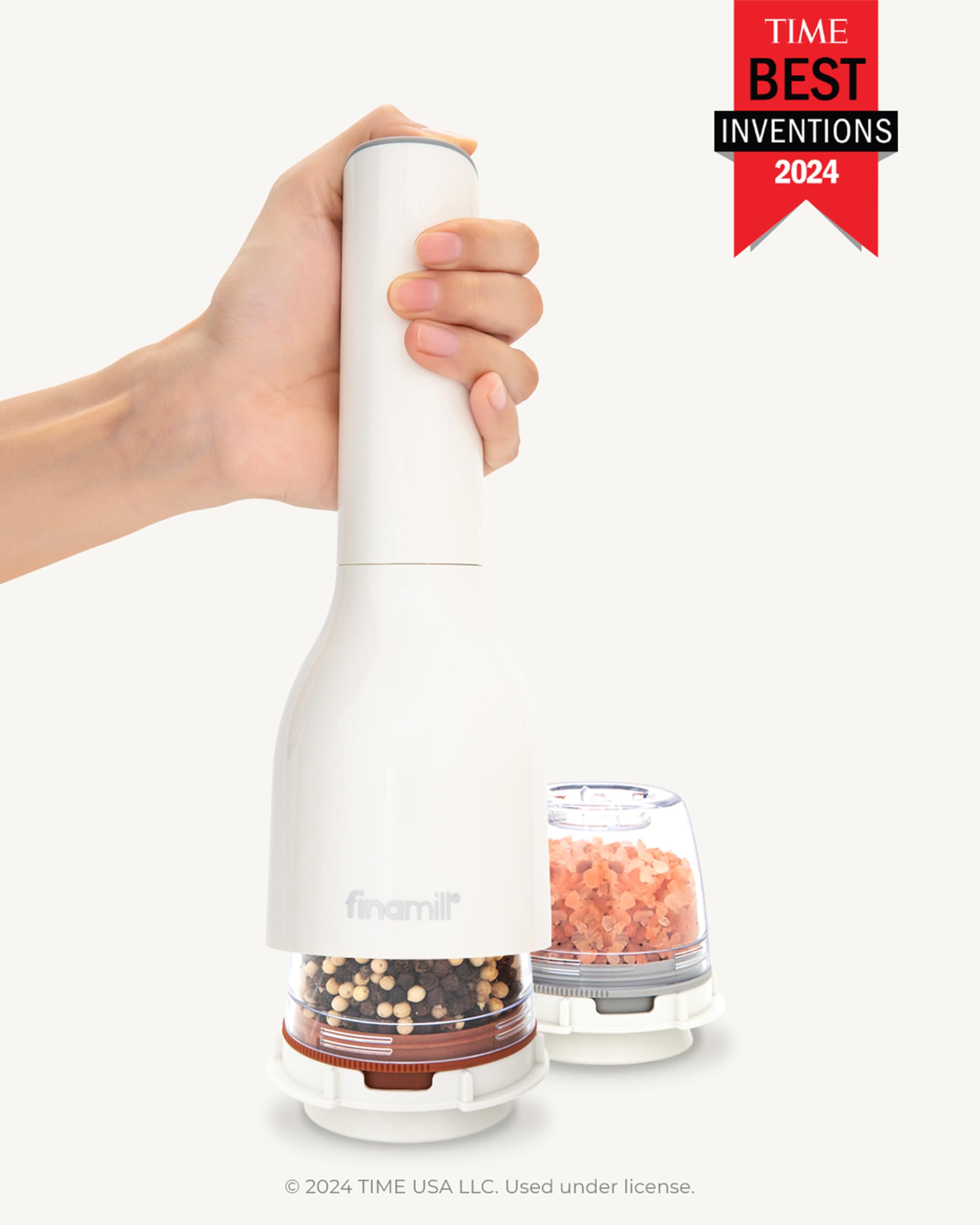 FinaMill Classic offers adjustable coarseness for precise seasoning.