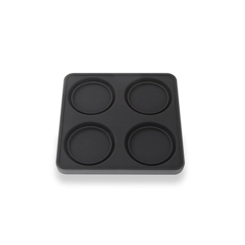 FinaMill Slate Quartet front view shows compact spice organization with easy reach.
