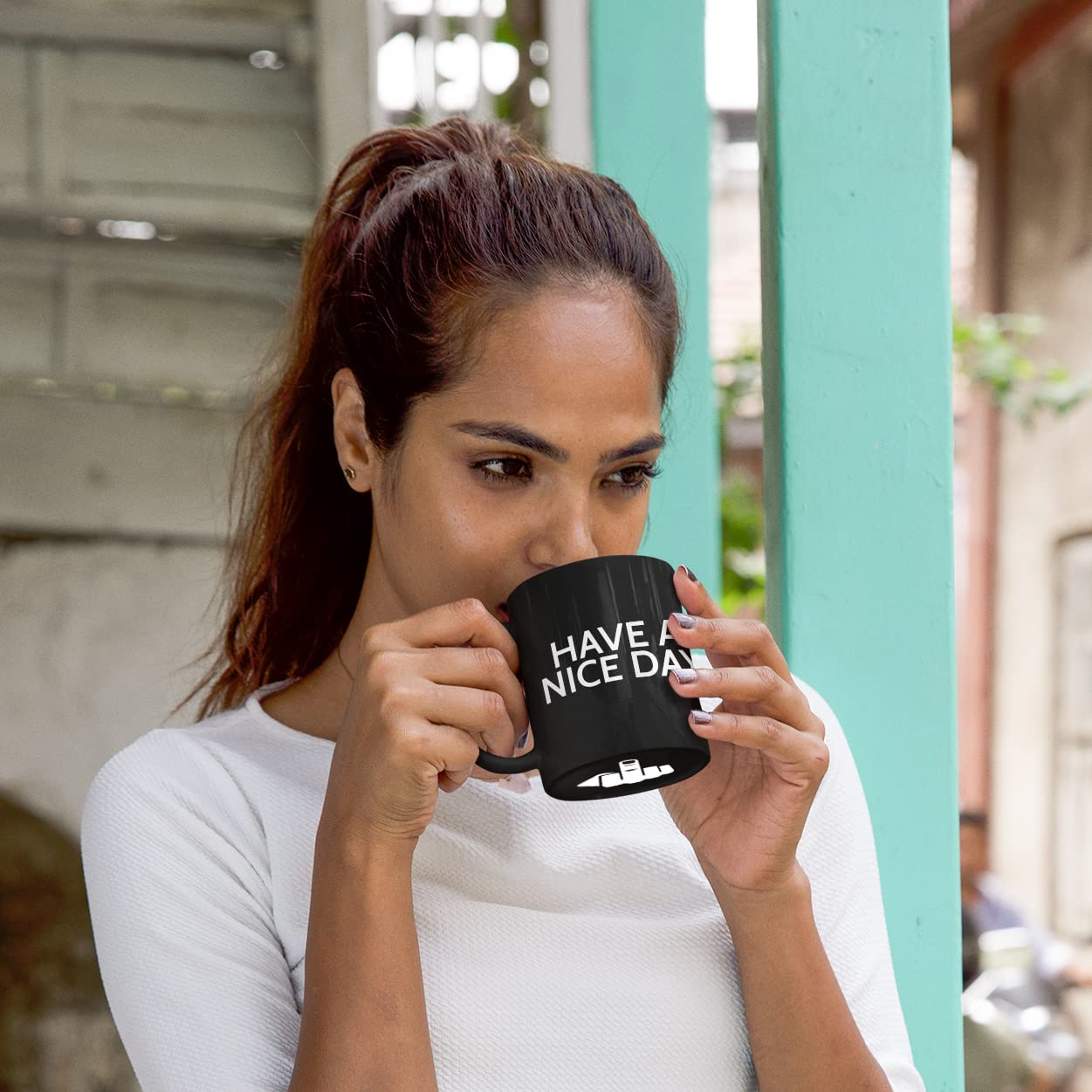 Find Funny Gift Ideas dishwasher and microwave safe mug for everyday routines.