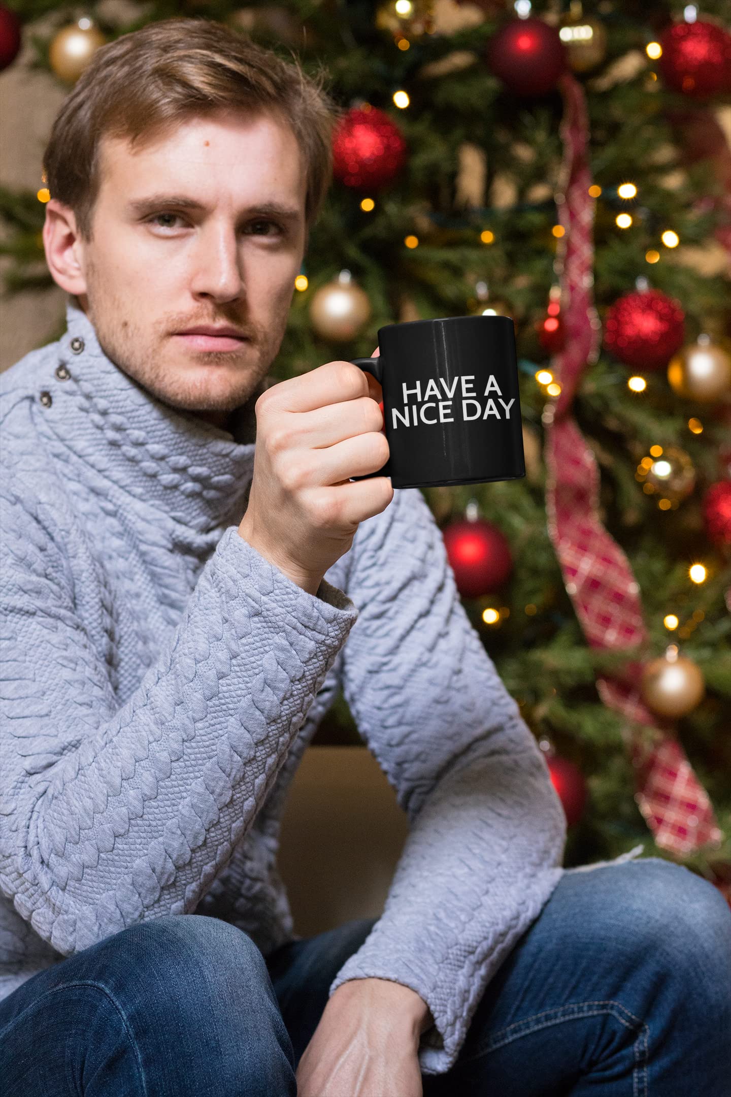 Find Funny Gift Ideas white elephant gag mug for last-minute party gifts.