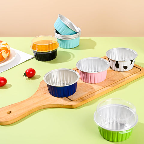 Findful disposable party containers in use at a gathering for easy cleanup.