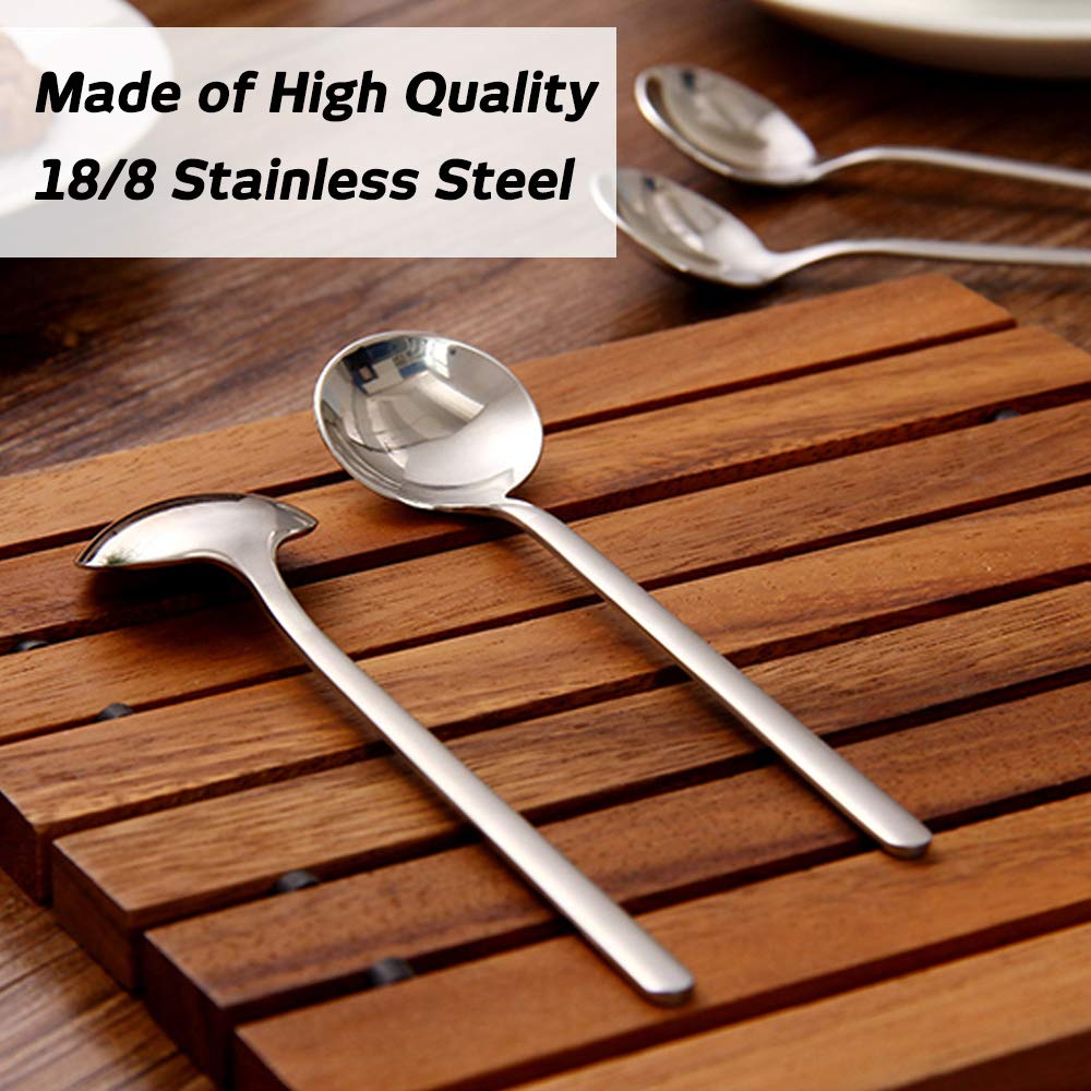 findTop stainless steel spoon with mirror finish to elevate table setting